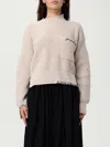 Marni Women Logo Embroidery Sweater In Neutral