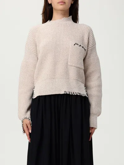 MARNI SWEATER MARNI WOMAN COLOR BLUSH PINK,H11334080