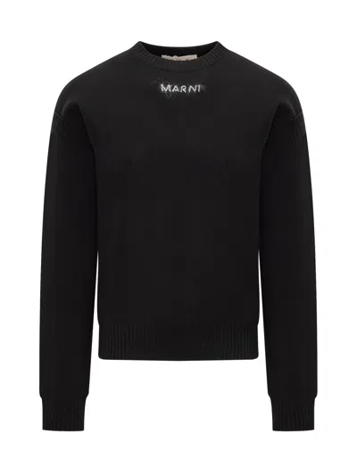 Marni Sweaters In Black