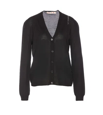 Marni Sweaters In Black