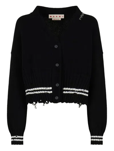 Marni Sweaters In Black