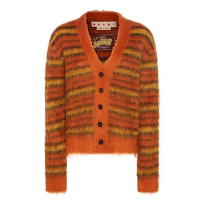 Marni Sweaters In Brown