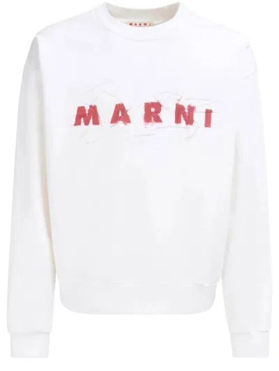 Marni Sweaters In White