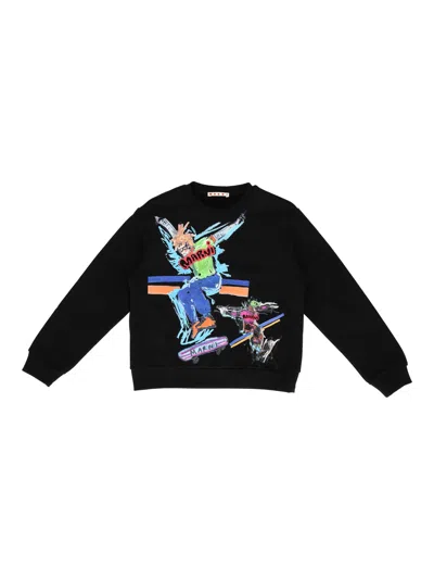 Marni Sweaters In Black