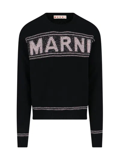 Marni Sweaters In Black