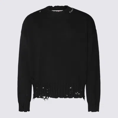 MARNI SWEATERS BLACKS AND GREYS