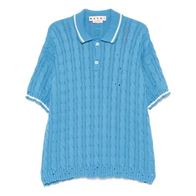 Marni Sweaters In Blue