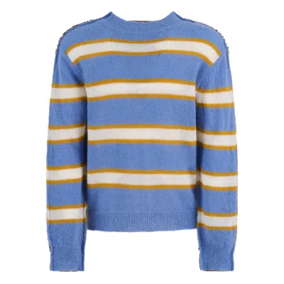 MARNI SWEATERS BLUE, YELLOW