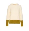 Marni Relaxed Fit Roundneck Knit Sweater With Ribbed Texture In Multi