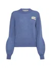 Marni Cardigan With Logo In Opal