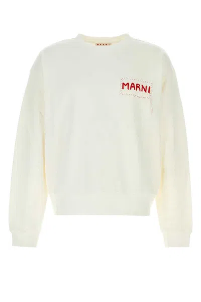 Marni Sweaters In White