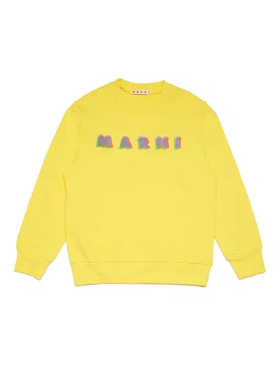 Marni Kids'  Sweaters Yellow