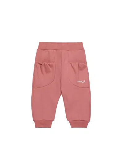 Marni Mini Sweatpants For Girls In Pink