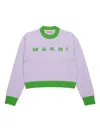 Marni Sweater  Kids Color Lilac In Green