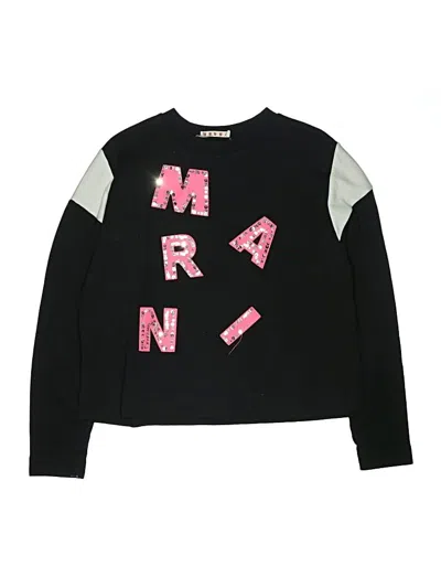 Pre-owned Marni Kids' Sweatshirt In Black