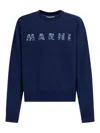 Marni Sweatshirt In Dark Blue