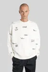 Marni Long Sleeve Crewneck Sweatshirt In Neutral