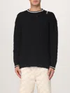 Marni Crew Neck Sweater In Black