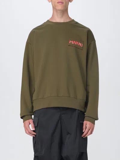 MARNI SWEATSHIRT MARNI MEN COLOR GREEN,H23148012