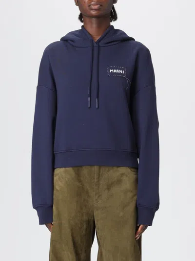Marni Sweatshirt  Woman Color Blue