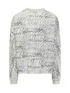 Marni Printed Sweatshirt In White