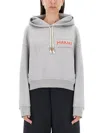 Marni "oversized Organic Cotton Sweat In Grey