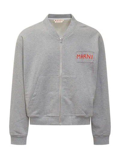 MARNI SWEATSHIRT WITH LOGO