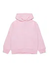 Marni Sweatshirt With Zip And Contrasting Seams In Pink