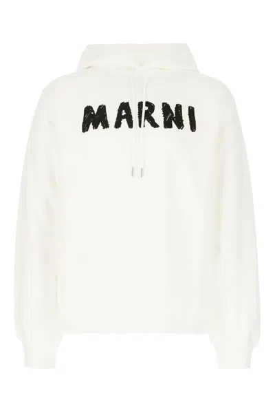 Marni Sweatshirts In White