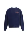 Marni Sweater With Embroidered Logo In Blue