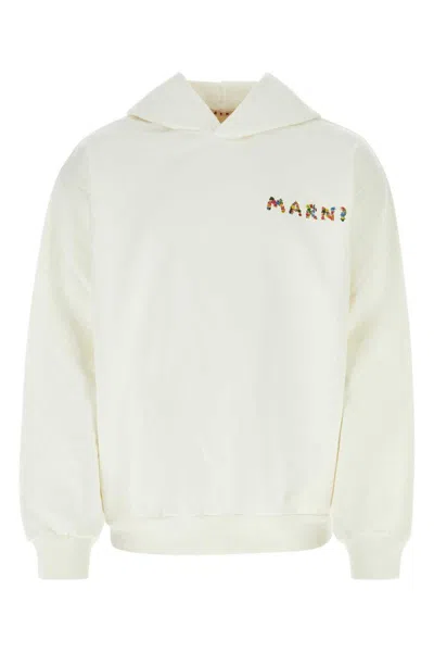 Marni Sweatshirts In White