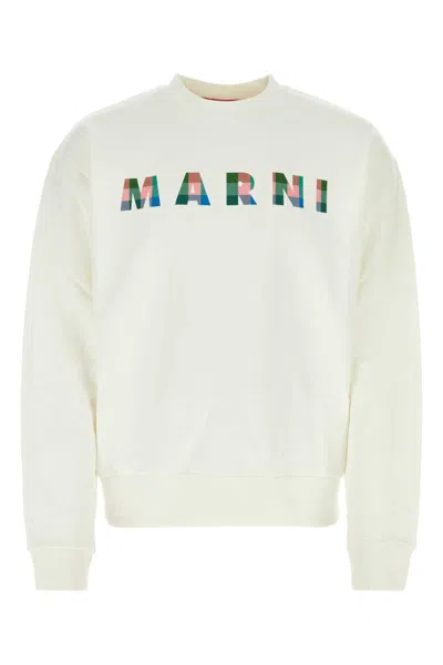 Marni Sweatshirts In White