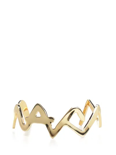 Marni Symbol Bracelet In Gold