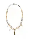 Marni Symbol Choker Necklace In Gold