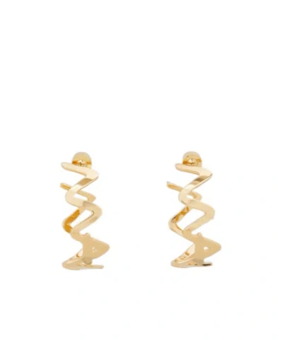 Marni Symbol Earrings In Yellow