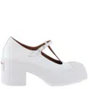 Marni T-bar Mary Jane Pablo Pumps In White