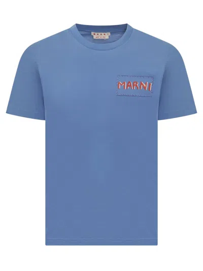 Marni T-shirt In Blue