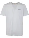 Marni White Cotton T-shirt With Logo Print