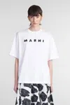 Marni Classic Short-sleeve T-shirt With Scribbled Logo