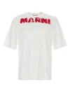 Marni Logo T-shirt In White