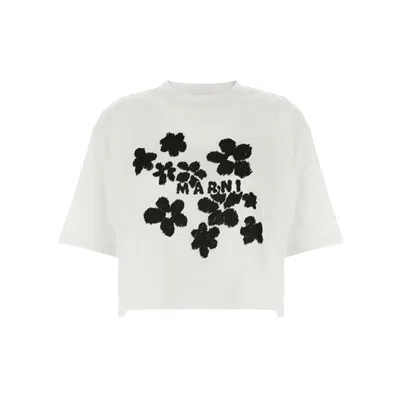 Marni T-shirt In Neutral