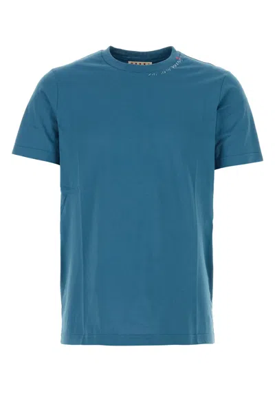 Marni T-shirt-50 Nd  Male In Blue