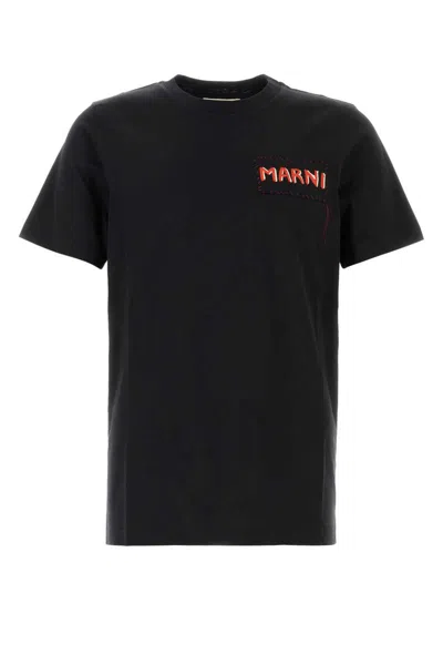Marni T-shirt In Black