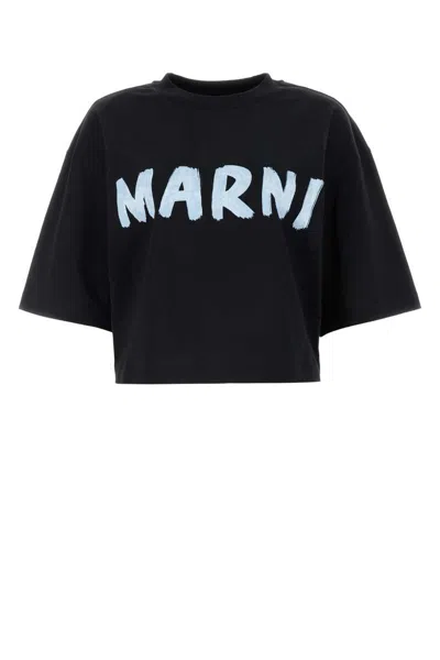 Marni T-shirt In Black