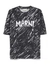 Marni T-shirt In Black