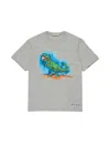 Marni Kids Dinosaur Print T-shirt In Gray