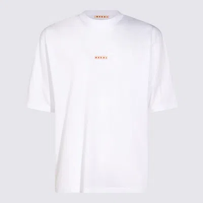 Marni White Cotton T-shirt