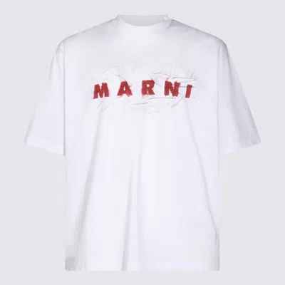Marni T-shirt E Polo Lily White