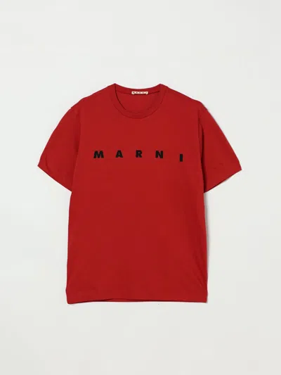 Marni T-shirt  Kids Color Red