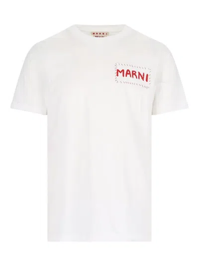 MARNI T-SHIRT LOGO